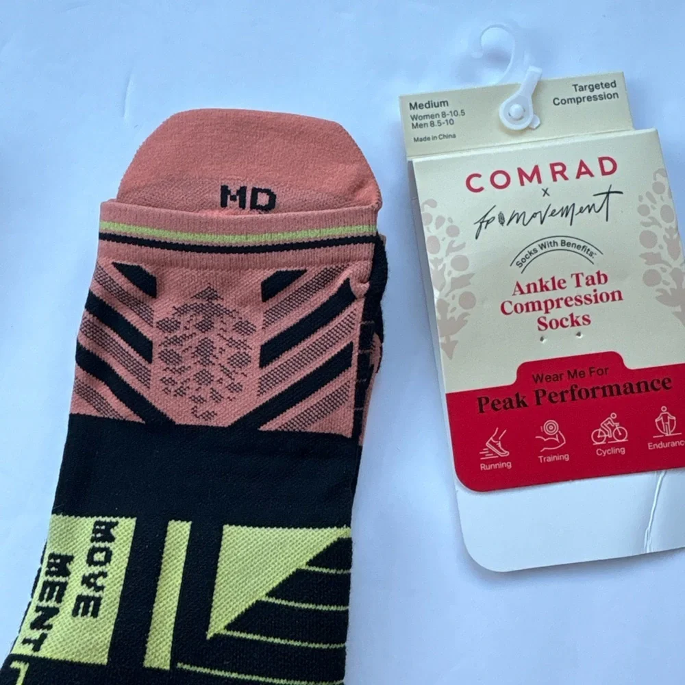 NWT Free People FP Movement x Comrad Ankle Tab Socks Size Medium